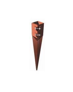 METPOST 10032 SYSTEM 2 FENCE POST SPIKE SUPPORT 100 X 100 X 750