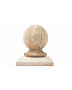 DENBIGH FINBALL75PTG 3" BALL FINIAL PTG