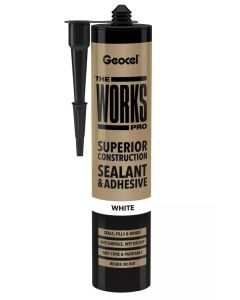 GEOCEL THE WORKS PRO SEALANT & ADHESIVE CLEAR 290ML