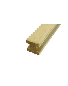 *CLEARANCE* ELITE GROOVED FENCE PANEL H POST 2400 X 90 X 90MM