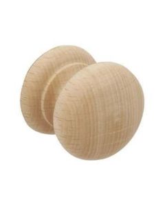 195.77.401 HAFELE OAK UNFINISHED KNOB 34MM