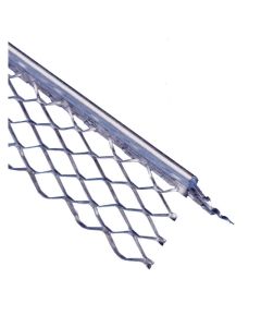 507F3000 PLASTER STOP BEAD STAINLESS STEEL STD WING 19MM X 3.0M