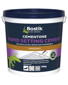 CEMENTONE RAPID SETTING WATERPROOF CEMENT TUB GREY 2.5KG