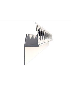 SGL20-6 PVCU ARCHITRAVE SHADOW GAP L PROFILE 3.0M WHITE