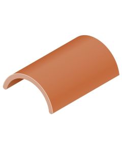 SANDTOFT 385MM THIRD ROUND HIP RIDGE NATURAL RED