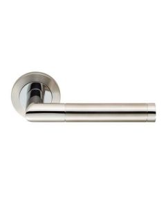 (C) SWL1192DUO TREVIRI STEELWORKX SWL LEVER SCREW ON ROSE-DUAL FINISH