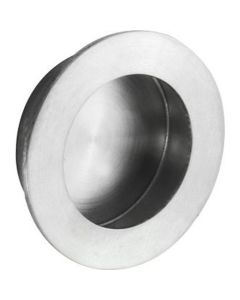 FPH1002SSS CIRCULAR FLUSH PULL 48MM SATIN STAINLESS STEEL