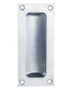 AQ90SC/BP FLUSH PULL 102 X 45MM SATIN CHROME