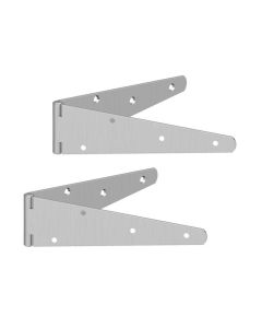 NO.4198-089 BZP STRAP HINGE 8" [PAIR]