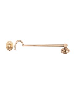 J33986 ECLIPSE CABIN HOOK 203MM BRASS [PREPACK]