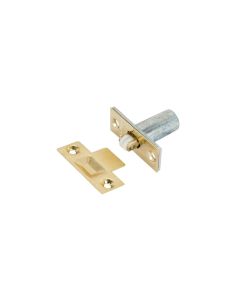 (C) J95020 ECLIPSE ADJUSTABLE ROLLER CATCH BRASS [PRE-PACK]