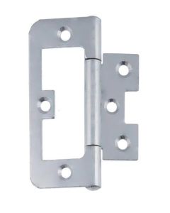 J61440 ECLIPSE FLUSH HINGE 76MM BZP [PK-2]