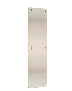 J32310 SATIN STAINLESS STEEL FINGER PLATE 300 X 76MM [PRE-PACK]