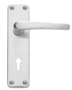 J31022 ECLIPSE CONTRACT ALUMINIUM LEVER LOCK SET SAA