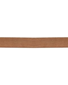 *CLEARANCE* MAHOGANY F/S PRE-GLUED EDGING STRIP 22MM X 1MTR