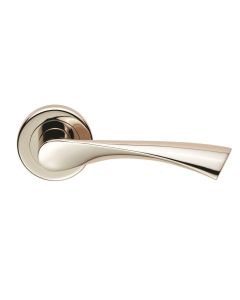 SZR020PN/RP VENTI LEVER ON ROSE - POLISHED NICKEL