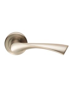 SZR020SN/RP VENTI LEVER ON ROSE - SATIN NICKEL