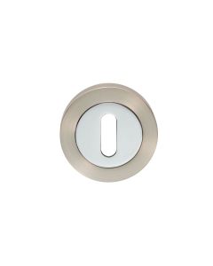 GK4003SNCP STANDARD PROFILE ESCUTCHEON 52MM X 8MM DUAL FINISH