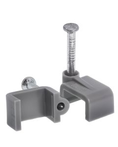 PPJ157GY 2.5MM T&E CABLE CLIPS GREY [PK X 10]