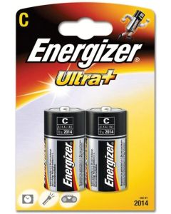 EVER READY ENERGIZER ULTRA+ BATTERIES LR14 C [PK X 2]