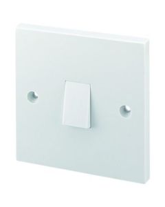 PPJ073T 1 GANG 1 WAY WALL SWITCH WHITE