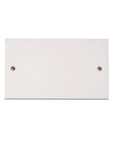 PPJ076DT 2 GANG BLANKING PLATE WHITE