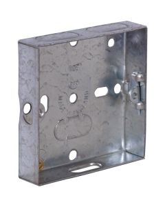 PPJ115 1 GANG 16MM METAL BOX