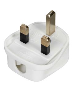 PPJ010 13AMP WHITE RESILIENT PLUG