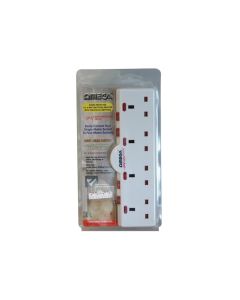 JF135S 1-4 GANG SWITCHED ADAPTOR WITH SURGE PROTECTION