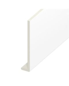 KESTREL REVEAL LINER FASCIA CAPPING BOARD 210MM X 9MM X 5M  - B/WHITE