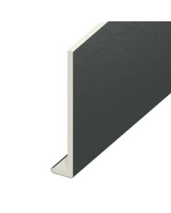 KESTREL REVEAL LINER FASCIA CAPPING BOARD 225MM X 9MM X 5M - ANTHRACITE