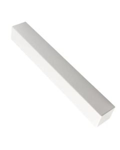 KESTREL40MM SLIMLINE EXTERNAL COVER JOINT 500MM - B/WHITE