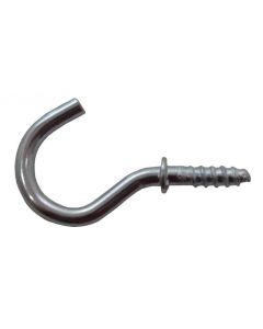 HE33B CUP HOOKS ZP 19MM [PK X 12]