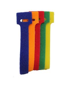 NO.3941-206 GRIPTITE ADJUSTABLE TIES ASSORTED COLOURS 12MM X 20CM [PK X 5]