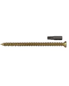 (C) CFS82 FORGEFIX CONCRETE SCREW 7.5MM X 80MM [PRICE PER 10]