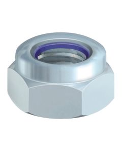 MEMNYNP8Z FORGEFIX BZP NYLOC INSERT NUT M8 [PRICE PER 10]