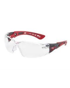 (C) BOLRUSHPPSI BOLLE RUSH+ PLATINUM SAFTEY GLASSES CLEAR