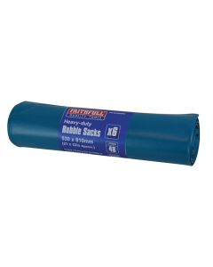 (C) FAIBAGRS10H FAITHFULL BLUE HEAVY DUTY RUBBLE SACKS MIC 125 [PK X 10]