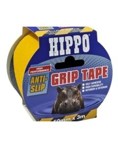 TEMBE H18434 HIPPO 50MM GRIP TAPE YELLOW/BLACK 9MTR ROLL