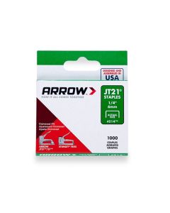 ARRJT2114S  ARROW JT21 STAPLES 6MM [BOX X 1000]