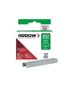 ARRJT21516S ARROW JT21 STAPLES 8MM [BOX X 1000]