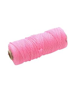 (C) FAIBLHVP FAITHFULL HI VIS NYLON BRICK LINE 105MTR PINK