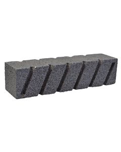 FAIRBRICKF8 FAITHFULL FLUTED RUBBING BRICK