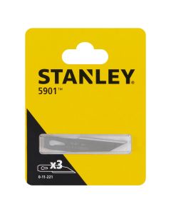 STA011221 STANLEY 5901 GEN.PURP.CRAFT BLADE [PK X 3] 0-11-221