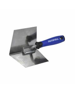 FAI/FULL PRESTIGE STAINLESS STEEL CORNER TROWEL INT 5" X 4"