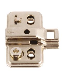 HAFELE 31170620 SMUSO 2 PART MOUNT PLATE FOR SOFT CLOSING HINGE 0MM