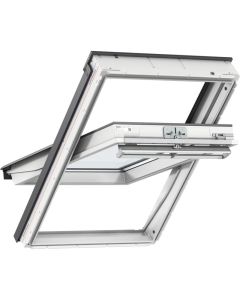 VELUX GGU CK04 0070 CLEAR GLAZED WINDOW WHITE POLYURETHANE