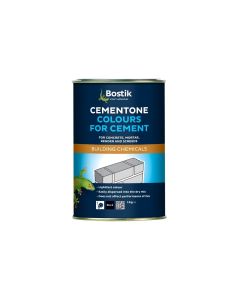 (C) CEMENTONE POWDER CEMENT COLOUR BLACK 1KG