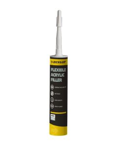 NC21451005 DUNLOP CAULK FLEXIBLE ACRYLIC FILLER CARTRIDGE 310ML