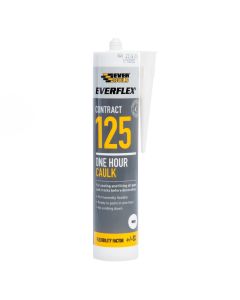 (C) EVERBUILD 125C3 ONE HOUR DECORATORS CAULK WHITE C3